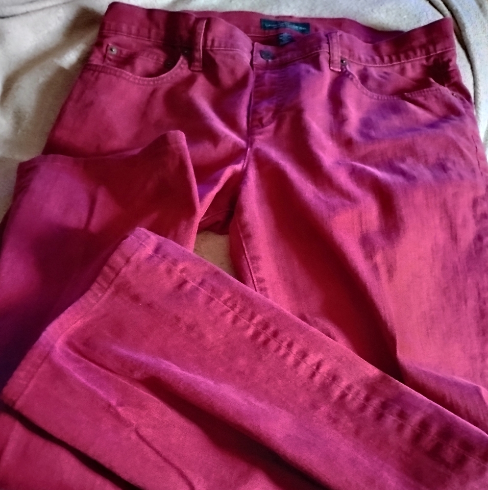 Lauren Ralph Lauren Red Jeans